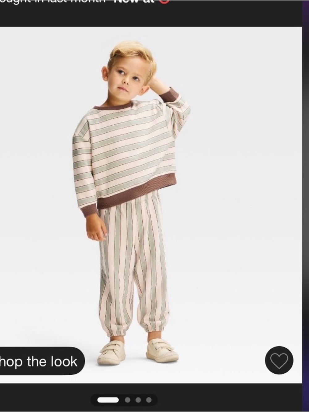 Brand new toddler boy juniper shore striped set 4t with tags